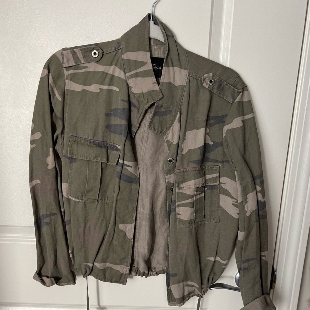 Rails Camo Lightweight Jacket, Size Xs - image 4